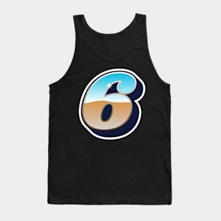 Chrome number 6 Tank Top